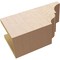 Ekena Millwork 6in. W x 8in. H x 16in. L Asheboro Woodgrain TimberThane Rafter Tail, Primed Tan RFTUR06X08X16ASHRCPR - alternate 3